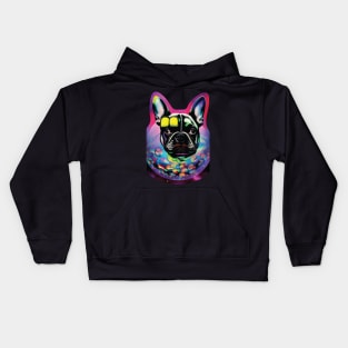 Frenchie out of this World Kids Hoodie